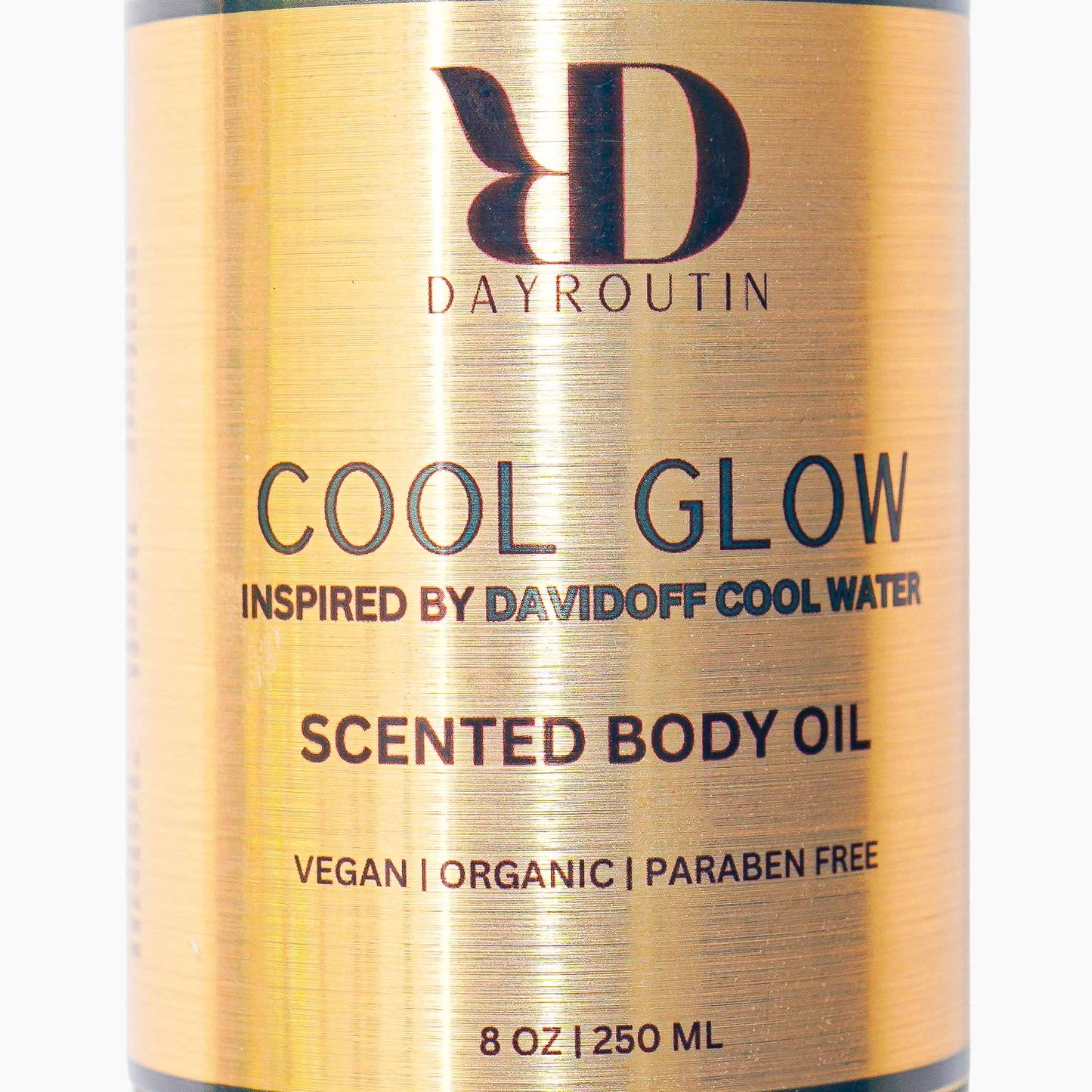 COOL GLOW - DAVIDOFF COOL WATER inspired Body Oil