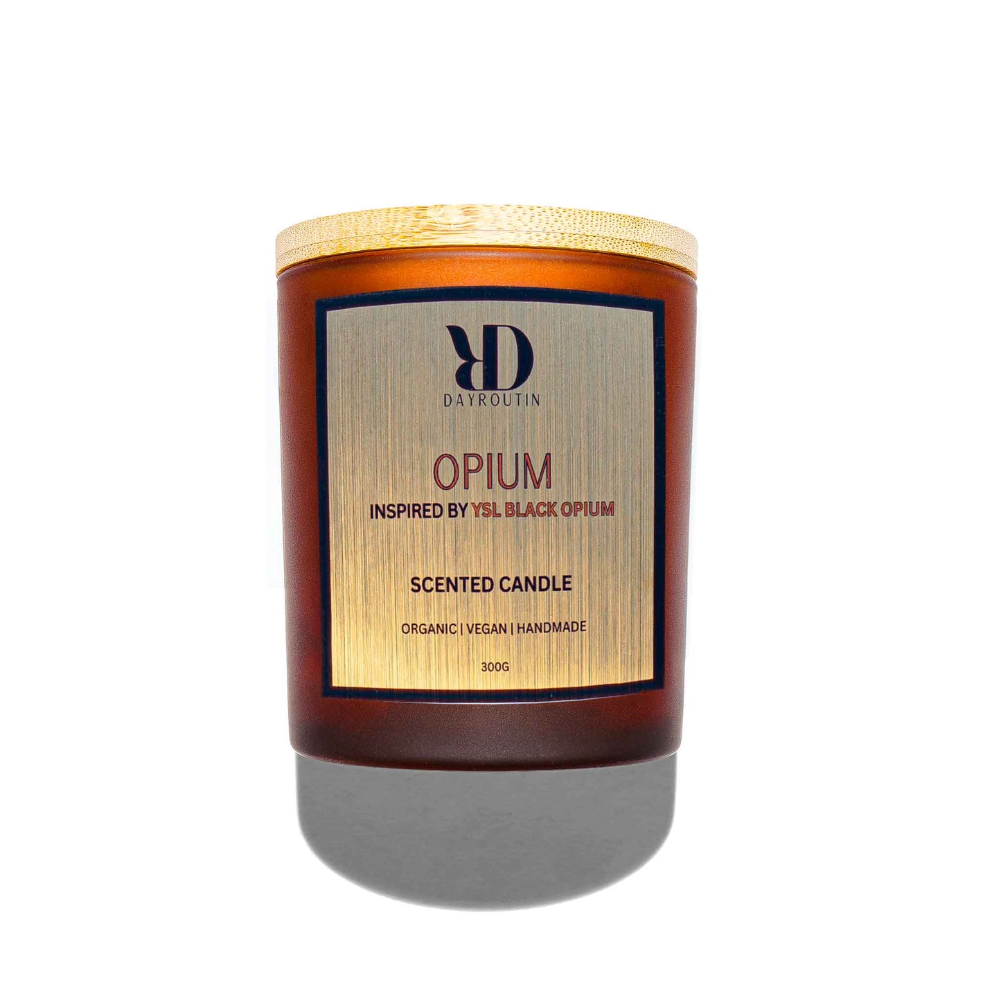 OPIUM – YVES SAINT LAURENT BLACK OPIUM inspired Scented Candle
