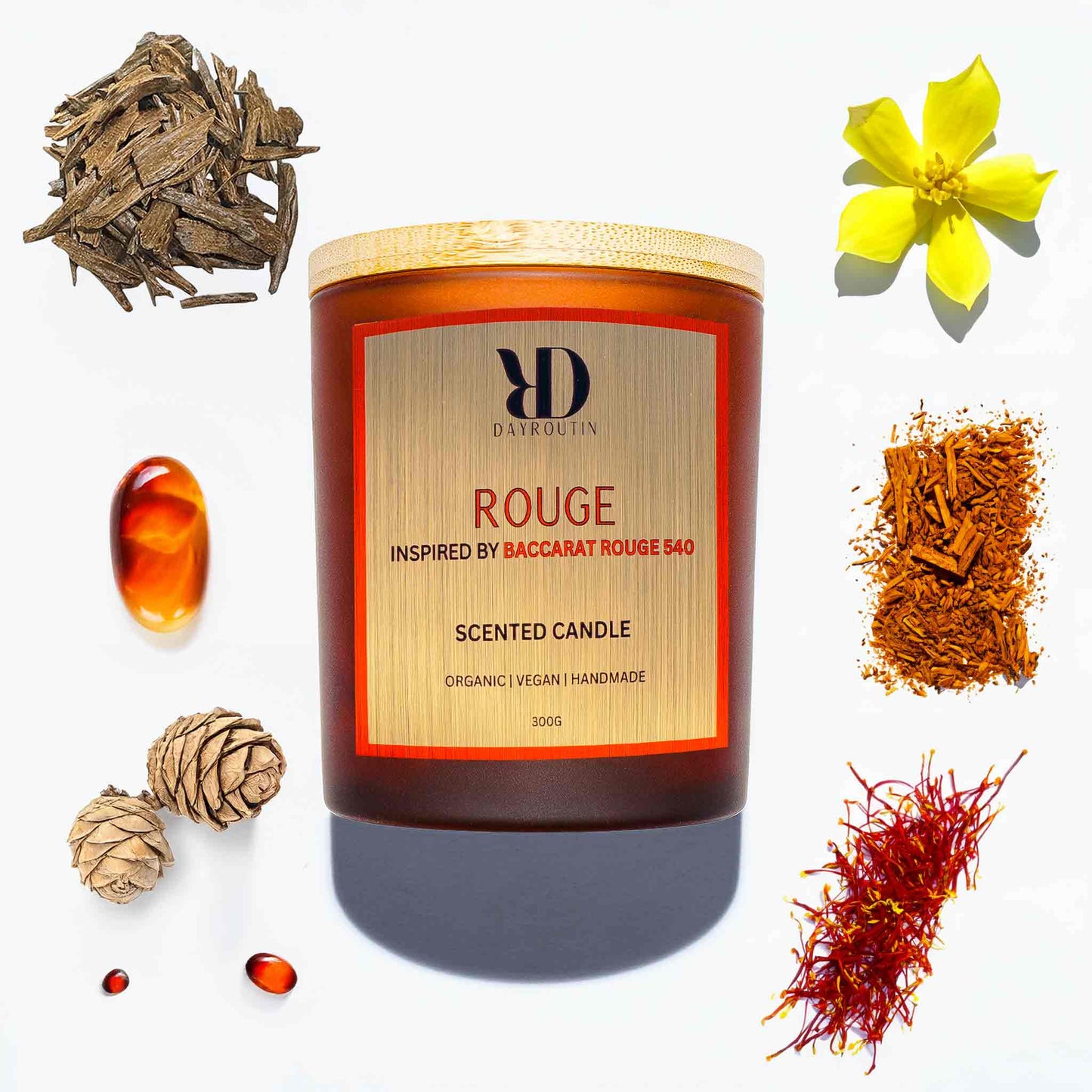 ROUGE SCENTED CANDLE
