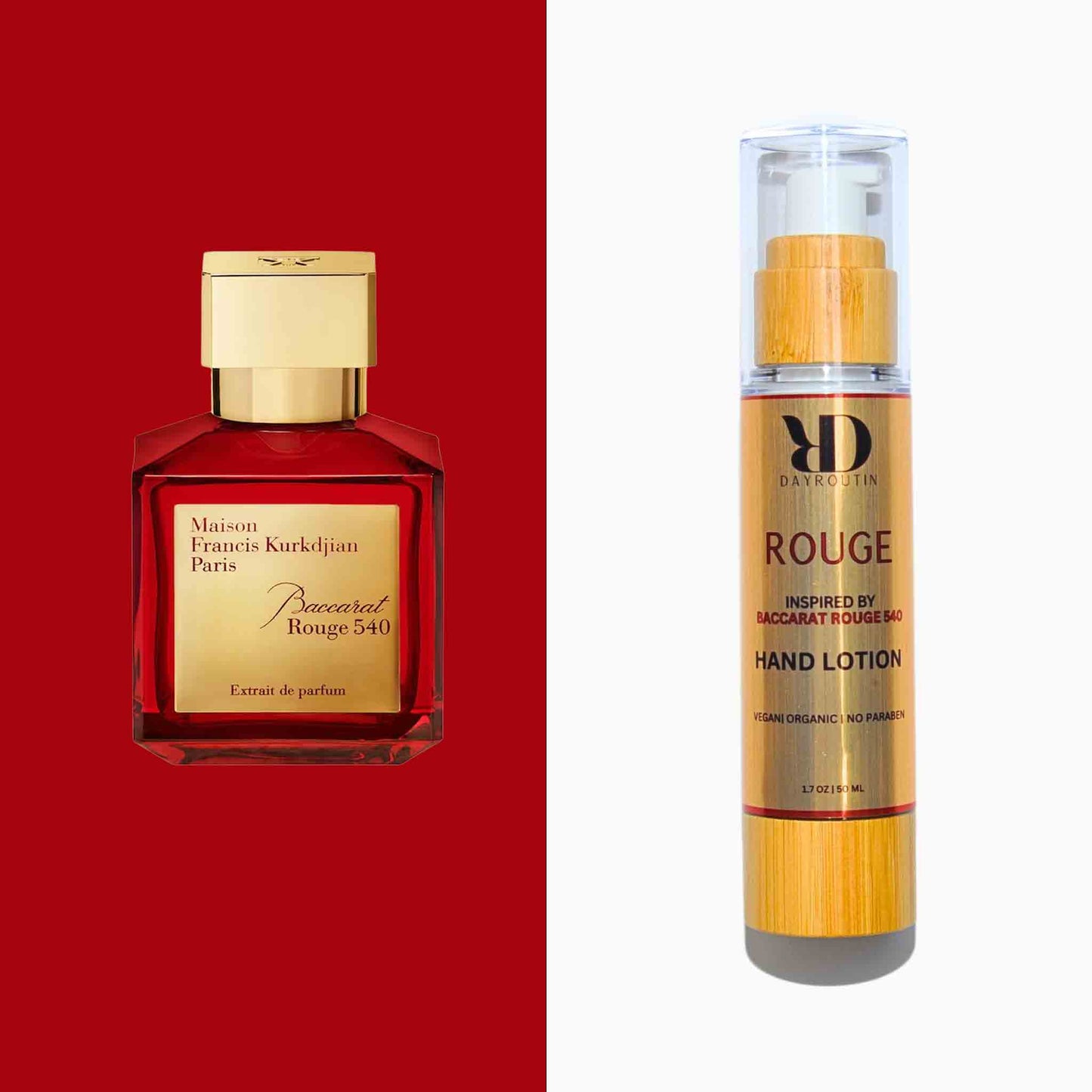 ROUGE - BACCARAT ROUGE 540 inspired Hand Lotion
