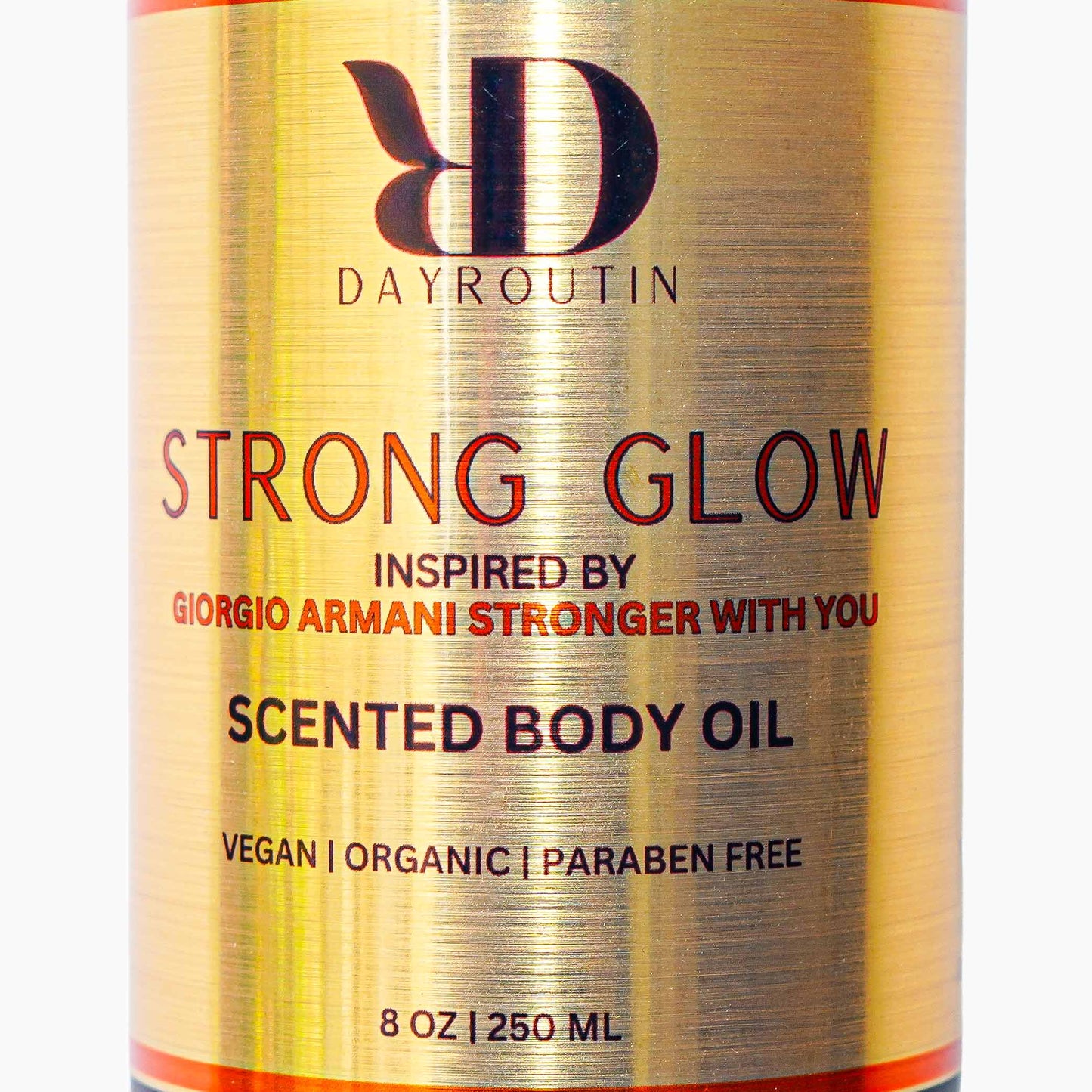 STRONGER GLOW - GIORGIO ARMANI STRONGER WITH YOU inspired Body Oil