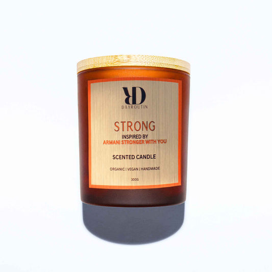 STRONGER – GIORGIO ARMANI STRONGER WITH YOU inspired Scented Candle